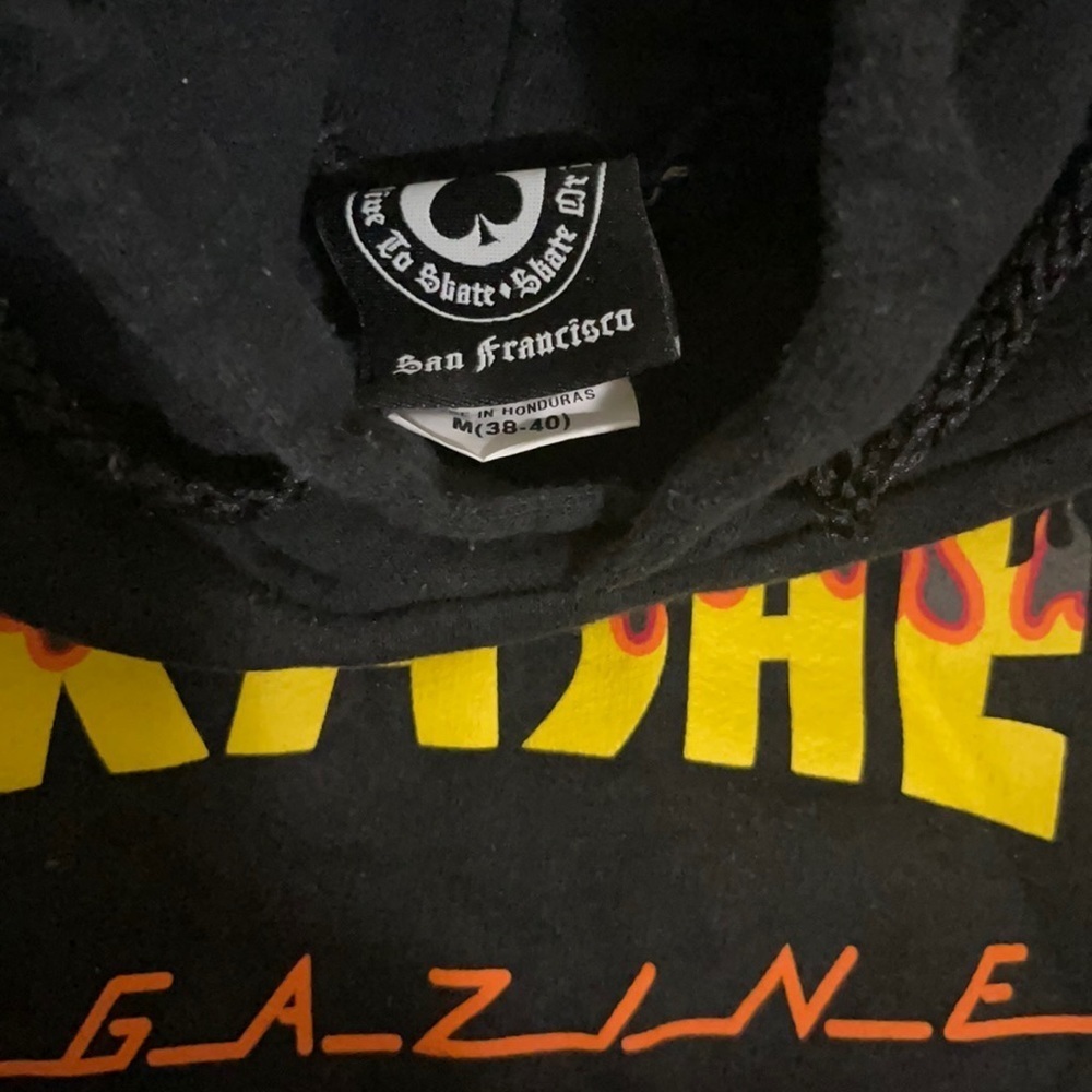 Thrasher Mens Hoodie M - Picture 4 of 4